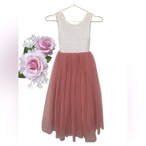 Girls Tulle Princess Dress Size 10 NWOT